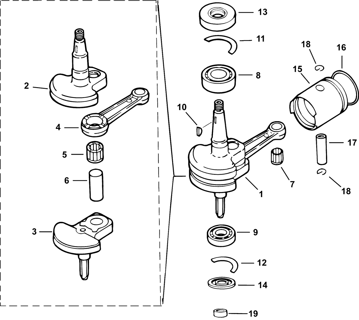PISTON & CRANKSHAFT