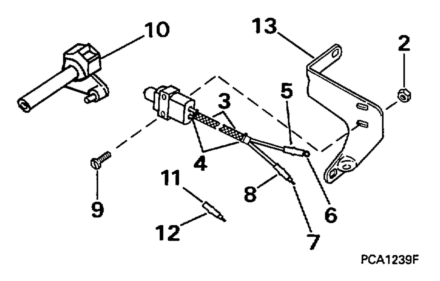 NEUTRAL START KIT - 9.9, 15 (4-STROKE)