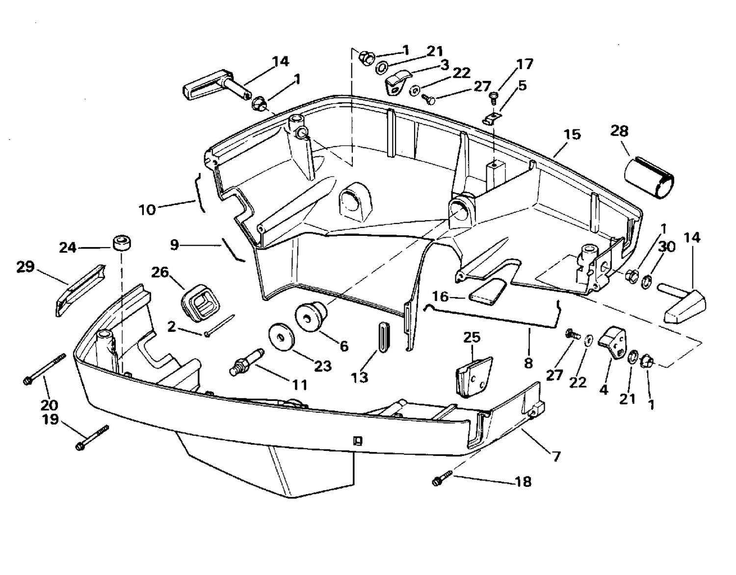 LOWER ENGINE COVER
