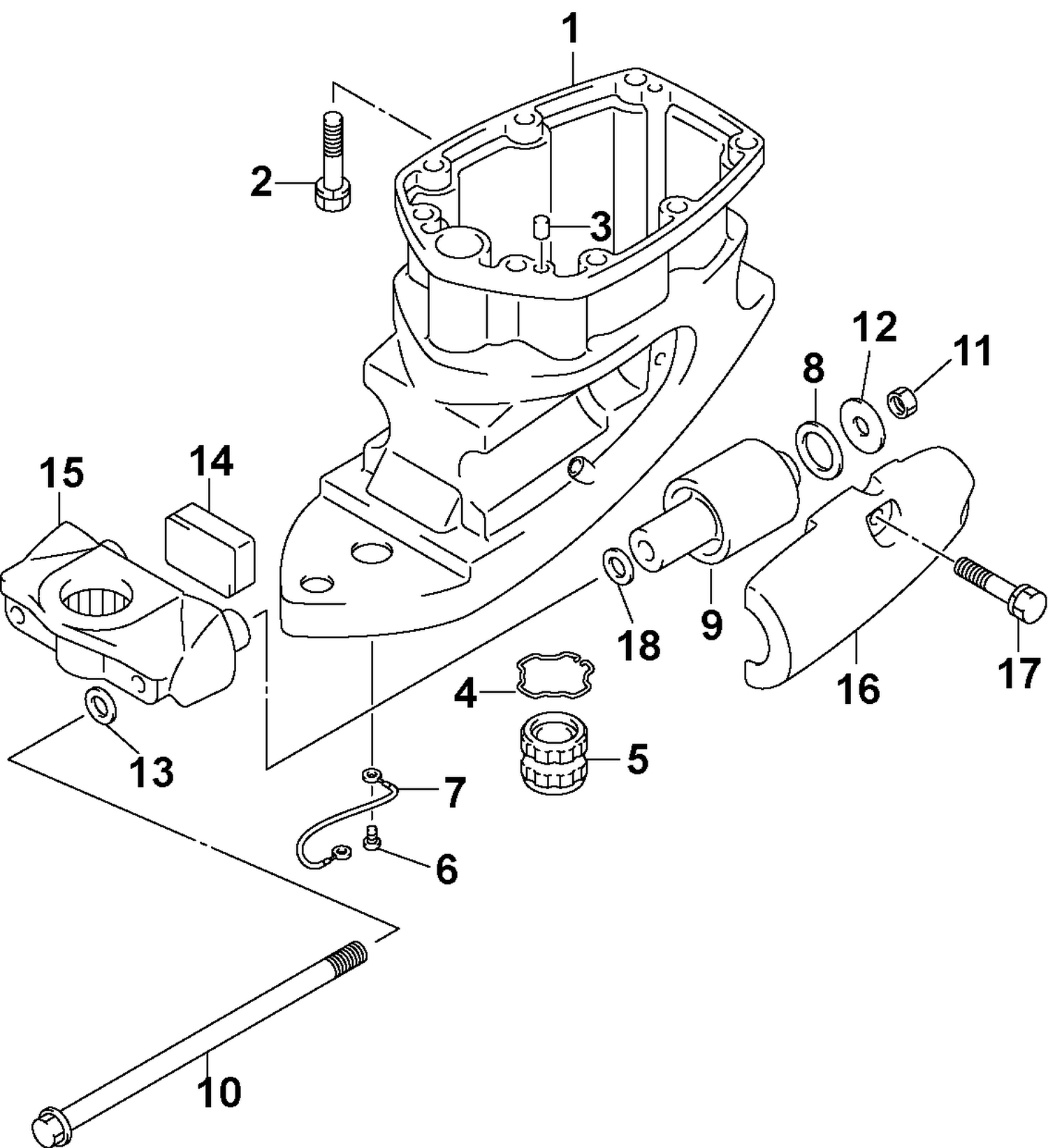 DRIVESHAFT HOUSING