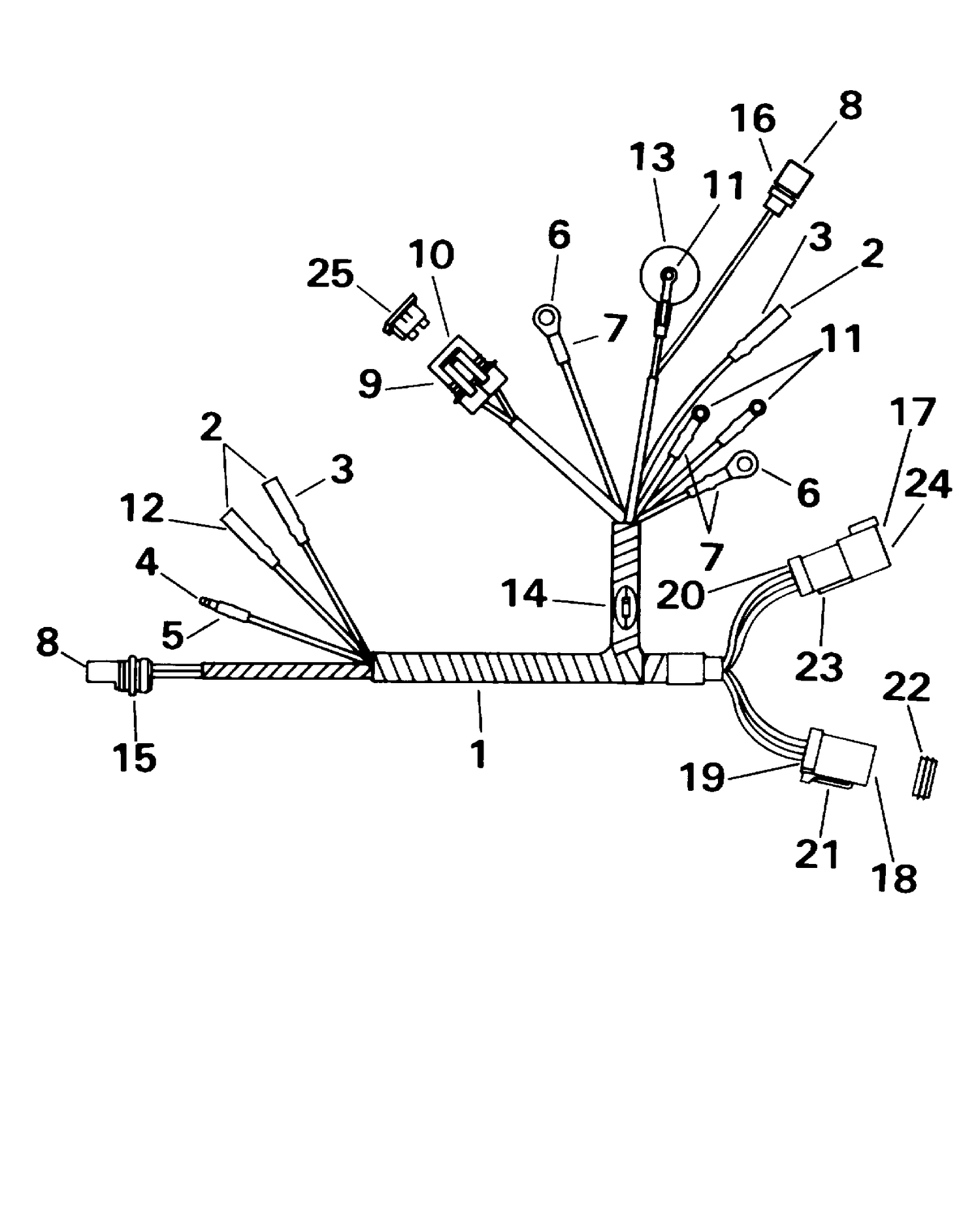 MOTOR CABLE - REMOTE ELECTRIC