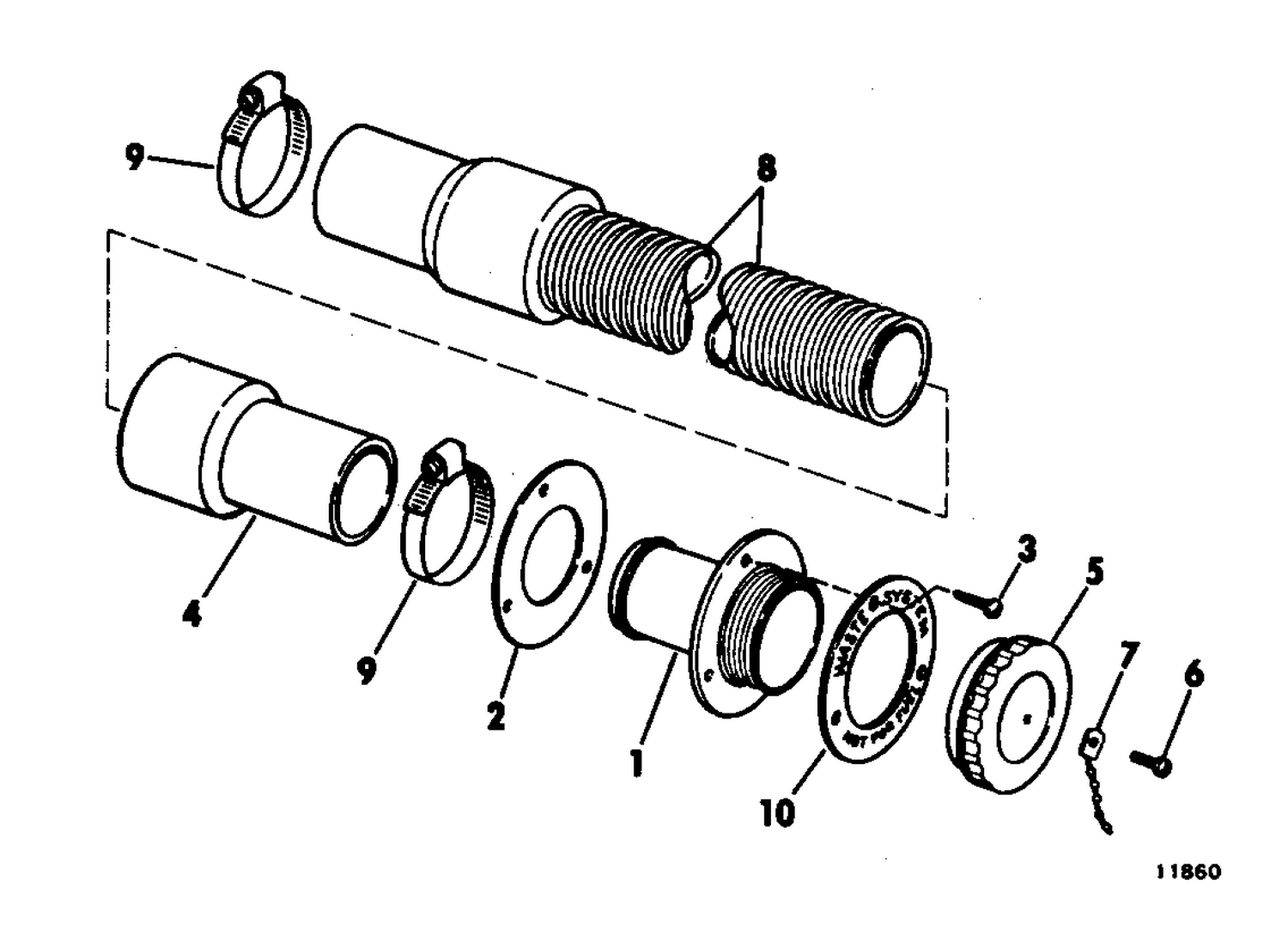 WITHDRAWAL FITTING KIT