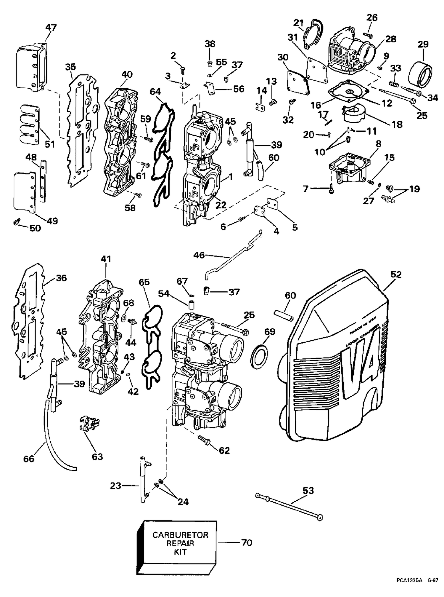 CARBURETOR & INTAKE MANIFOLD