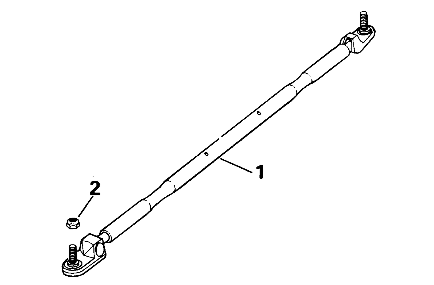 ADJUSTABLE TIE BAR KIT - 40 THRU V6
