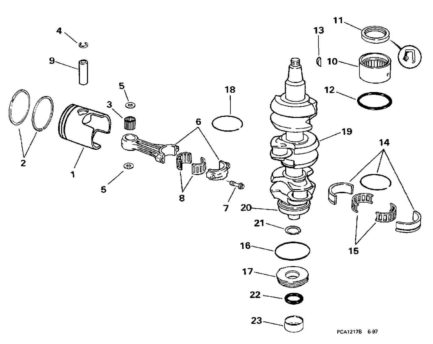 CRANKSHAFT & PISTON