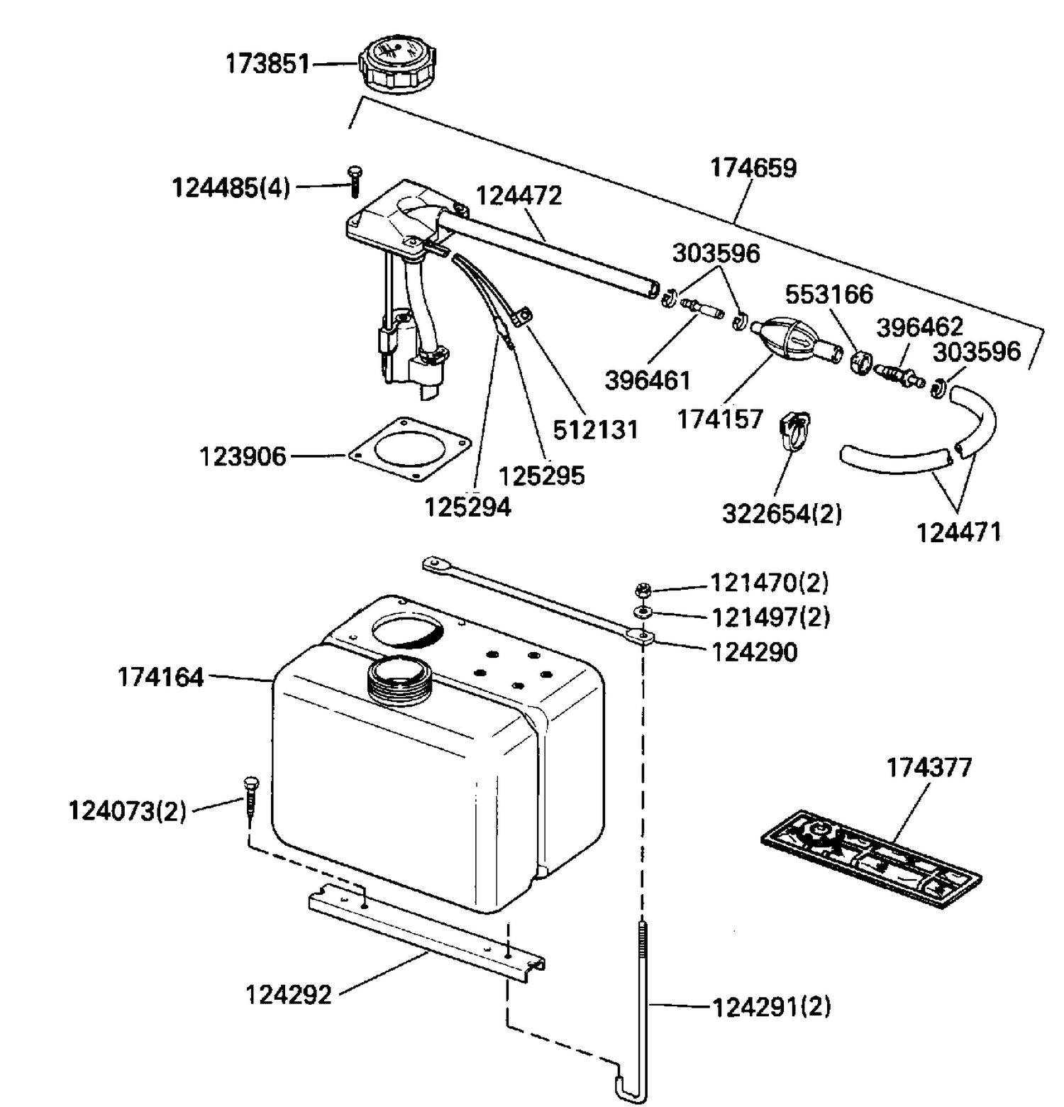 VRO OIL TANK KIT (1.8 GALLON)