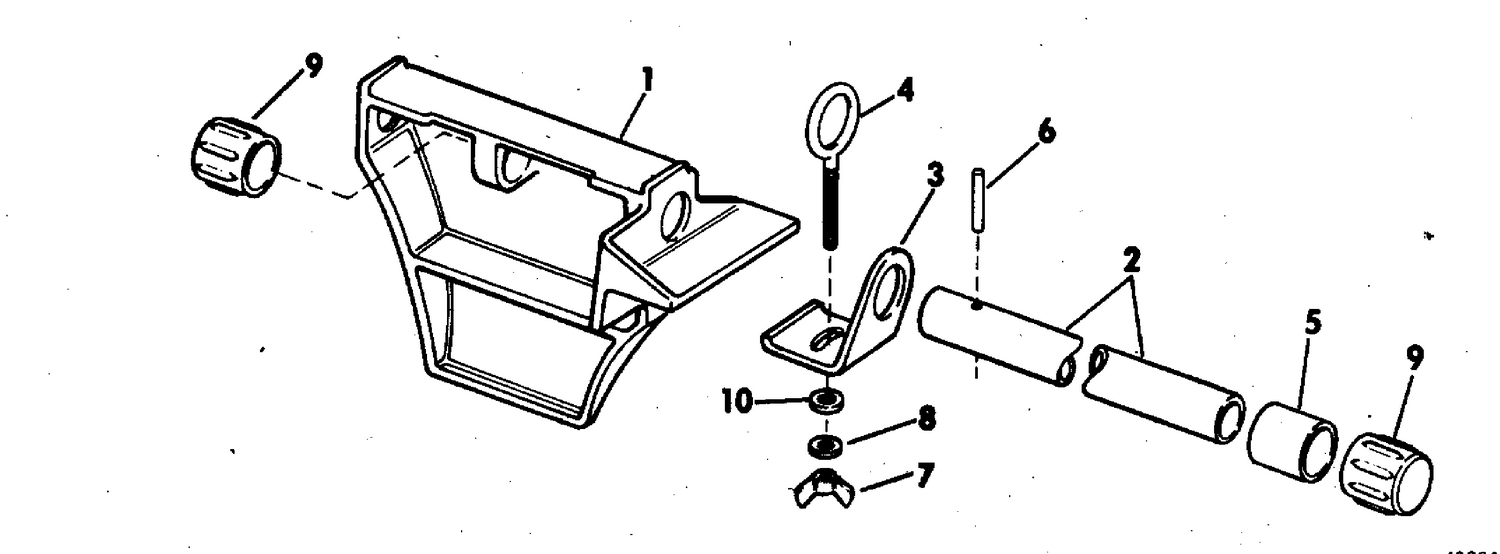 CANOE MOTOR BRACKET KIT