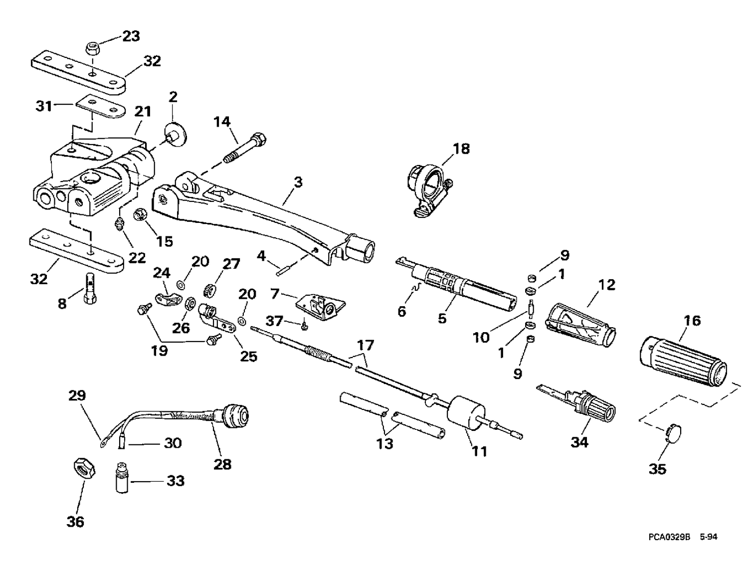 STEERING HANDLE