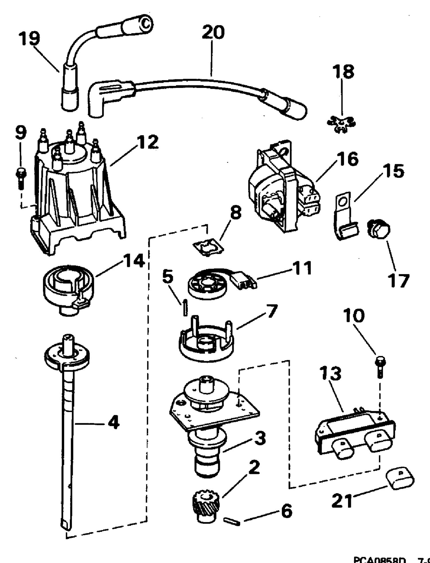 DISTRIBUTOR & IGNITION COIL