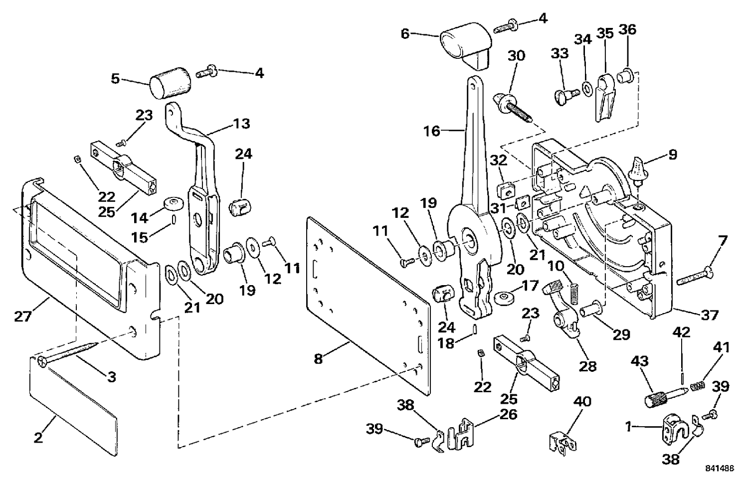REMOTE CONTROL - SINGLE MOTOR
