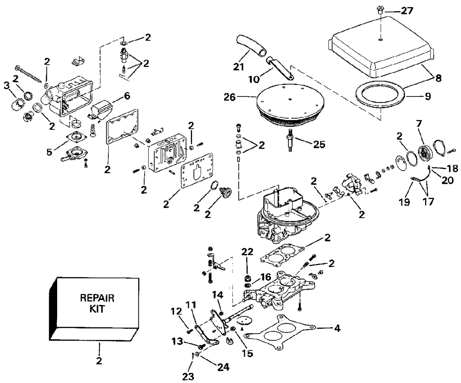 CARBURETOR - 2V