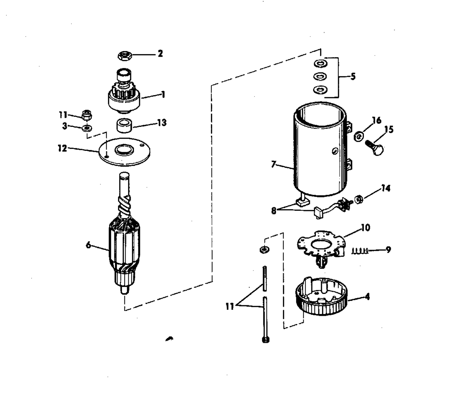 ELECTRIC STARTER GROUP