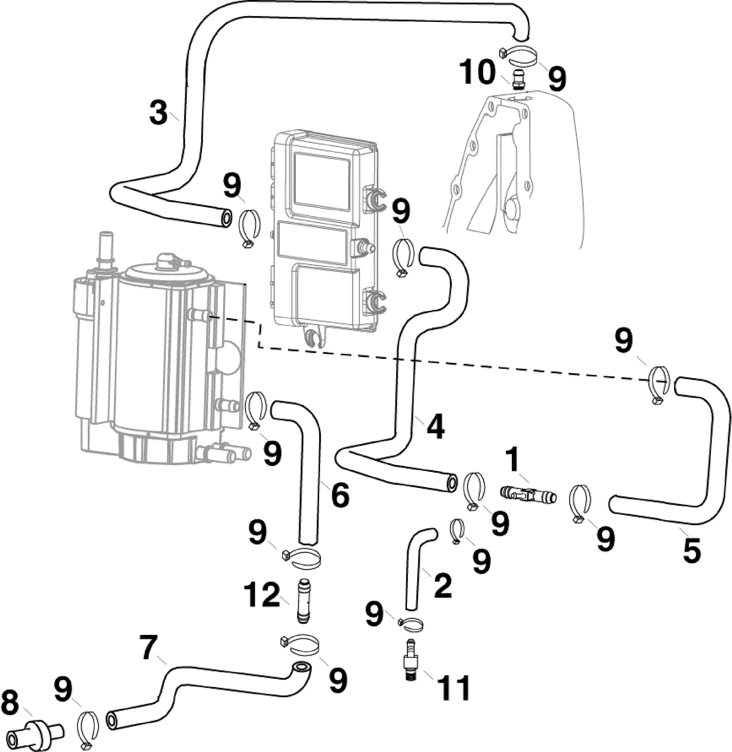 COOLING HOSES