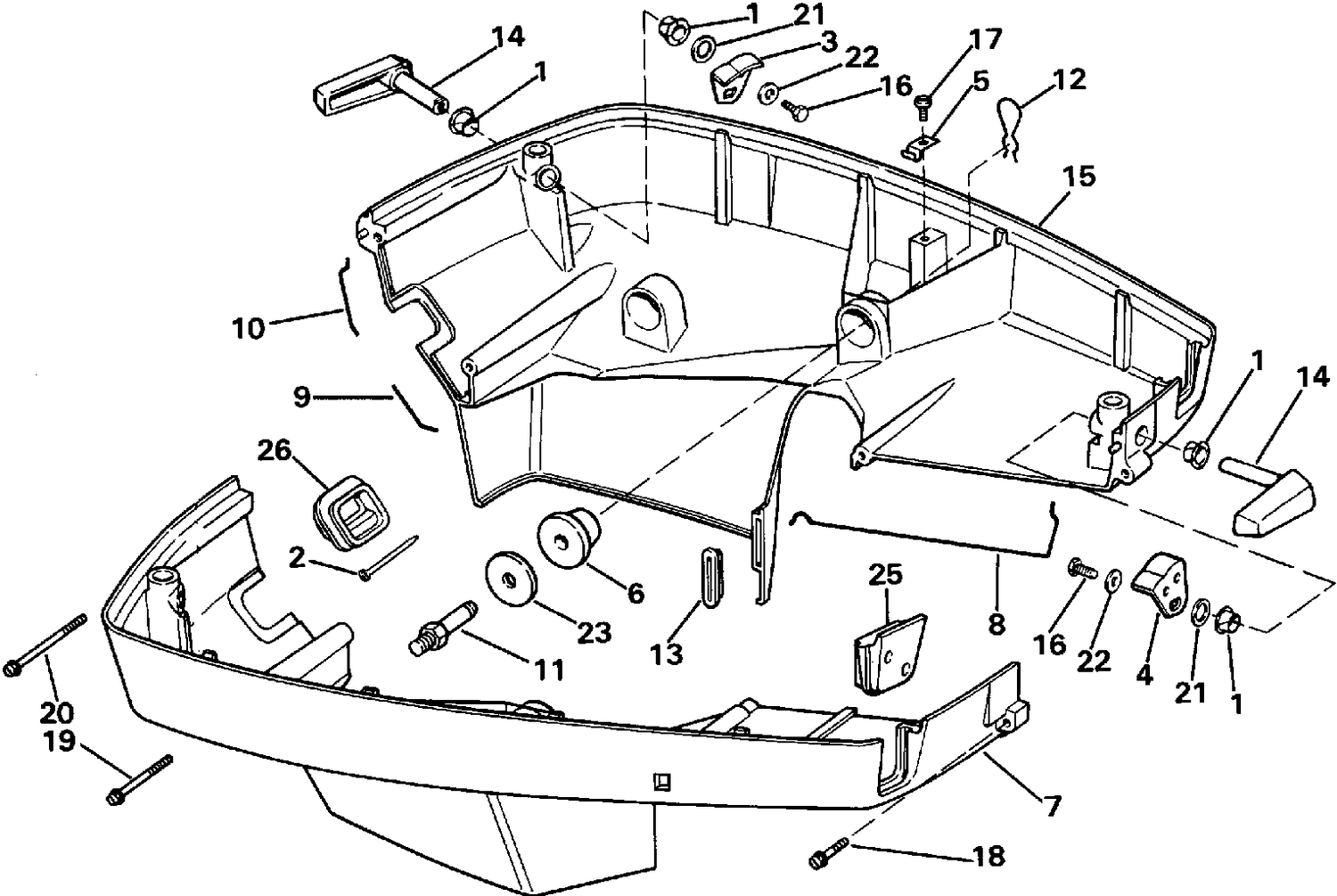 LOWER ENGINE COVER