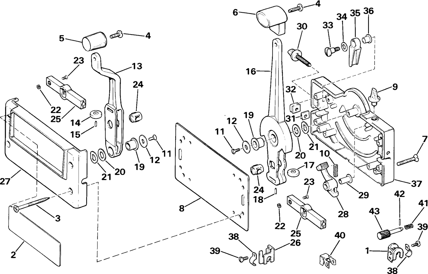 REMOTE CONTROL - SINGLE MOTOR