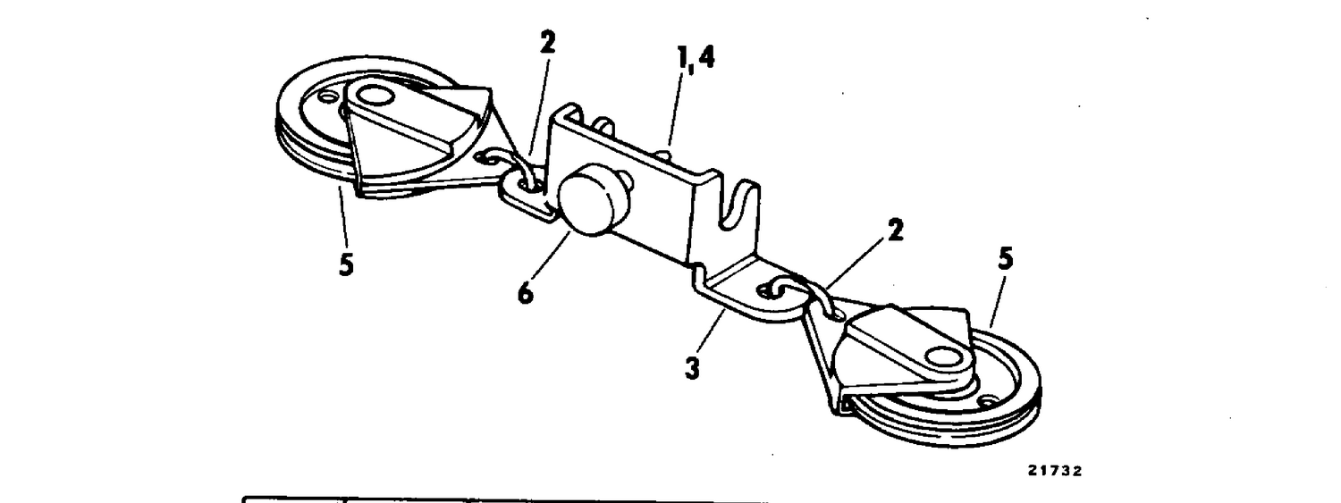 STEERING CONNECTOR KITS-ROPE 6 - 15 HP P/N 377440