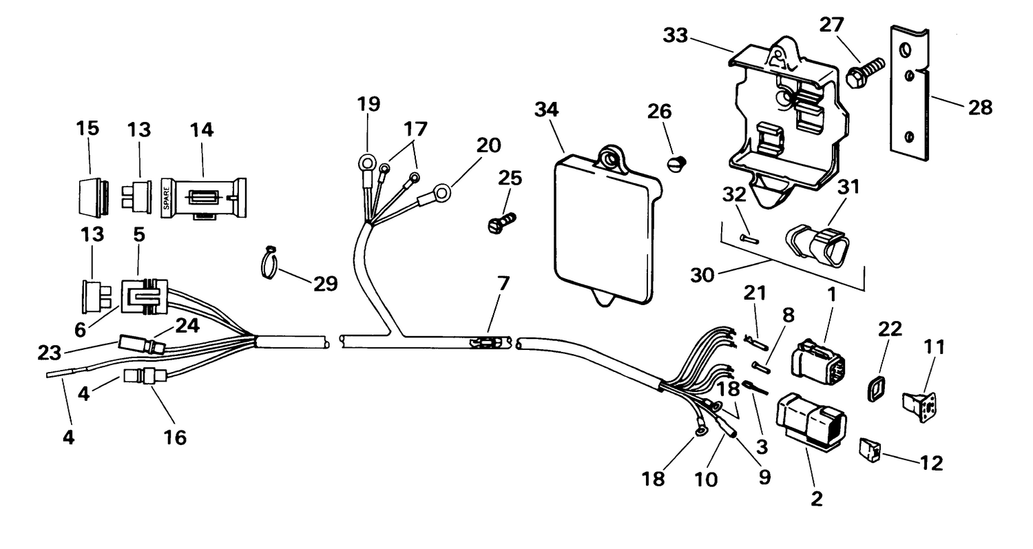 MOTOR CABLE ASSEMBLY