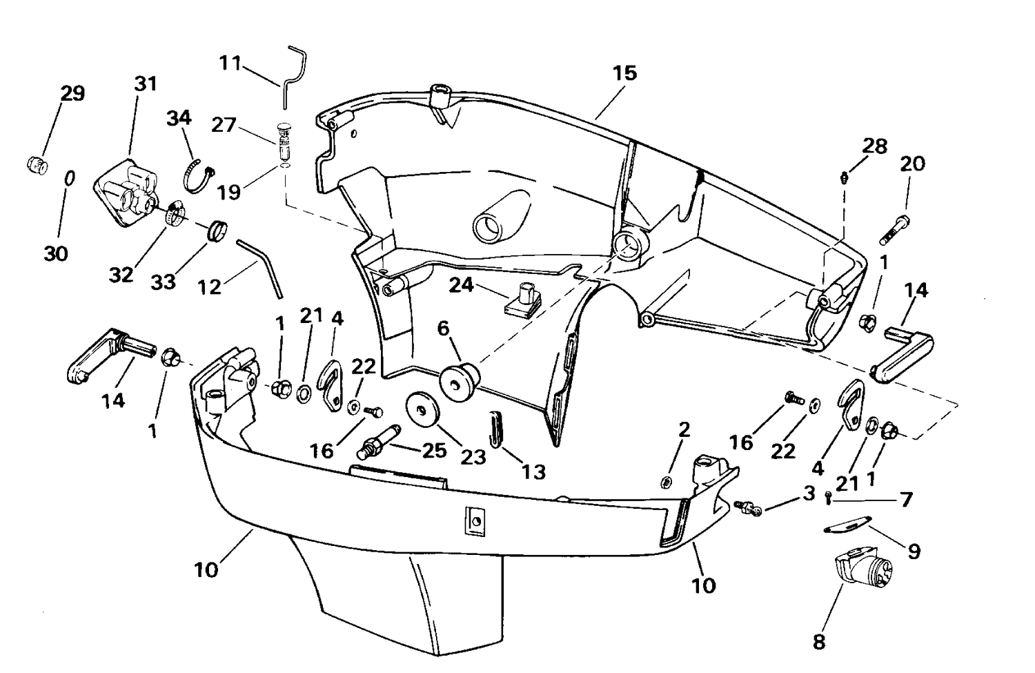 LOWER ENGINE COVER