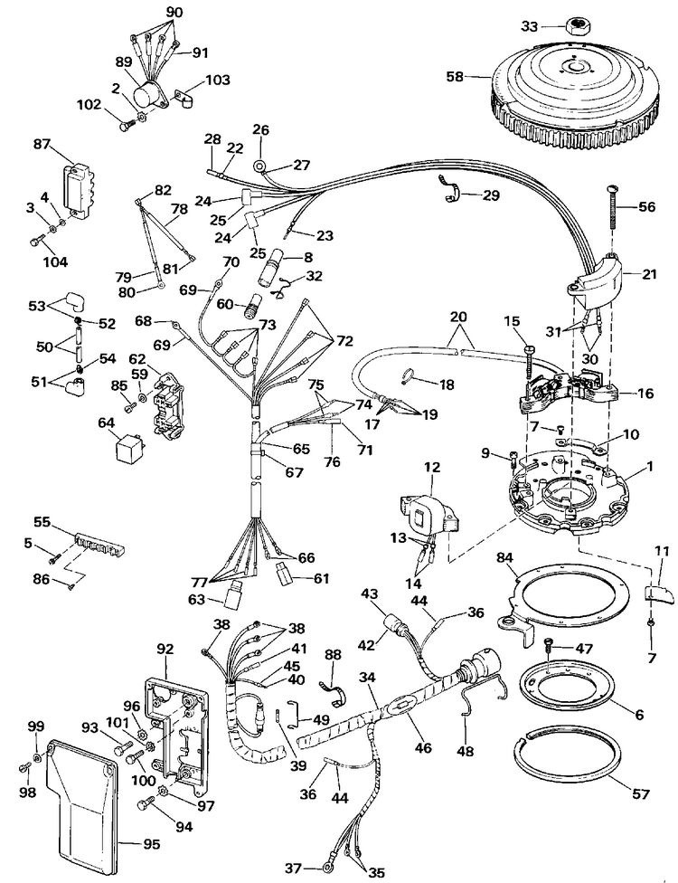 IGNITION SYSTEM - ELECTRIC START