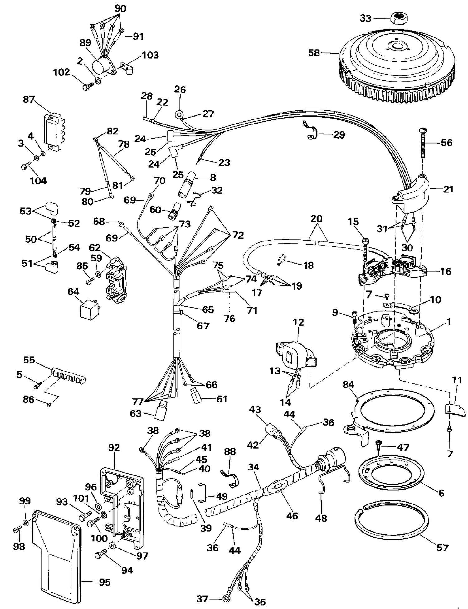 IGNITION SYSTEM - ELECTRIC START