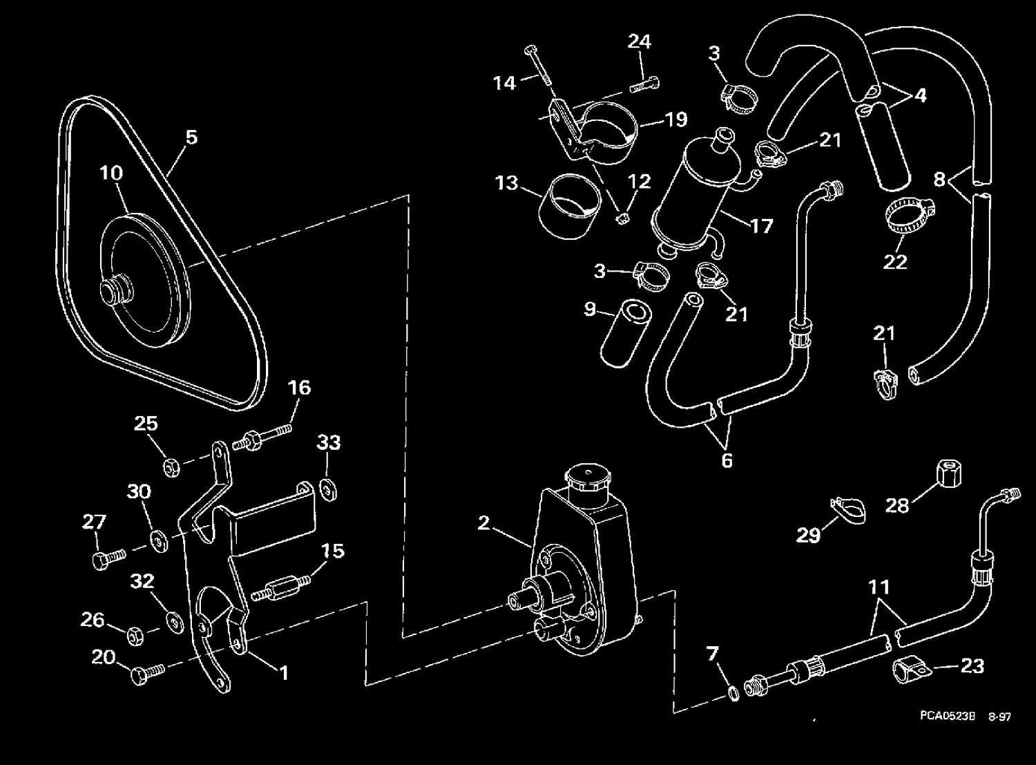 POWER STEERING PUMP