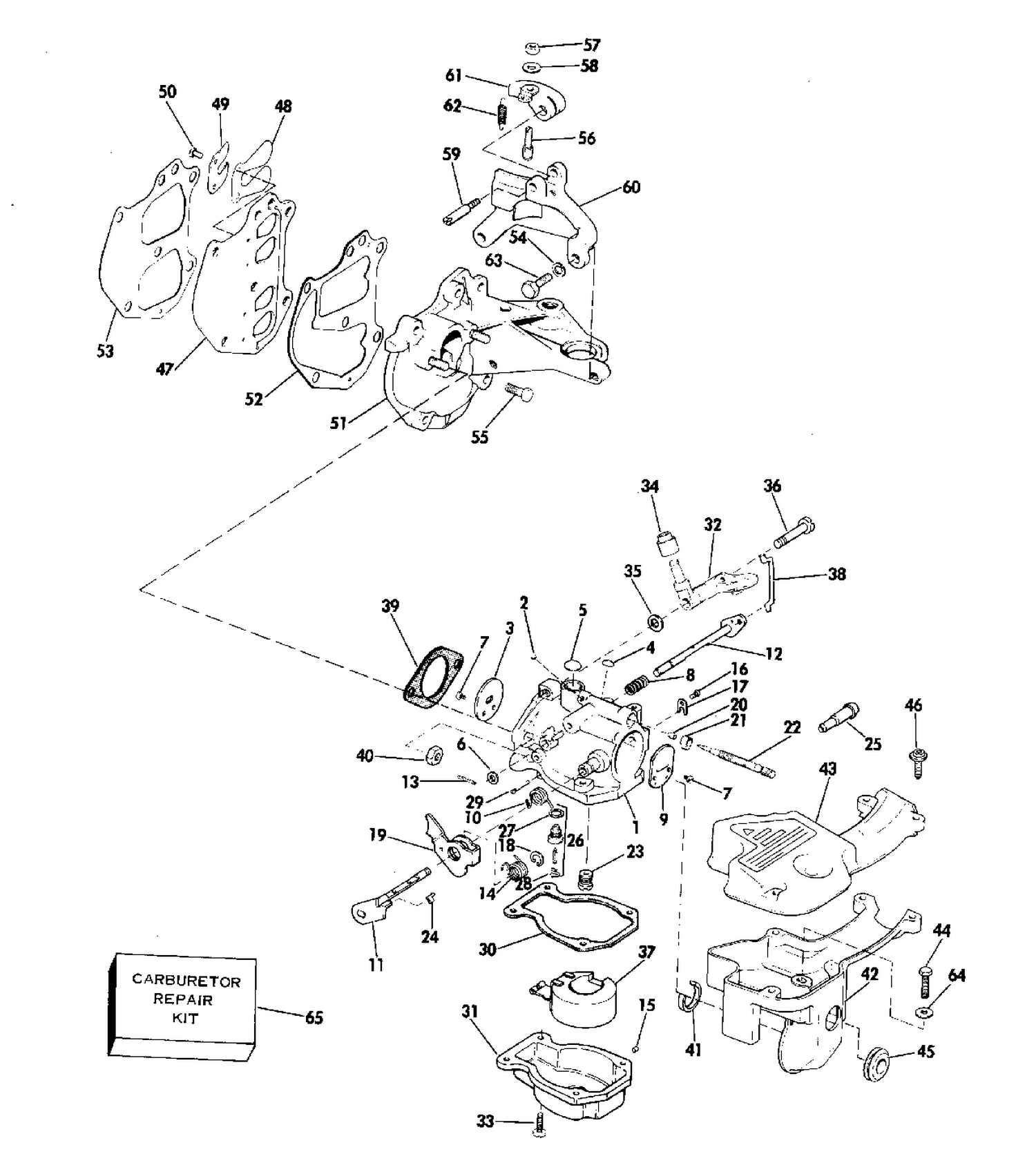 CARBURETOR & MANIFOLD