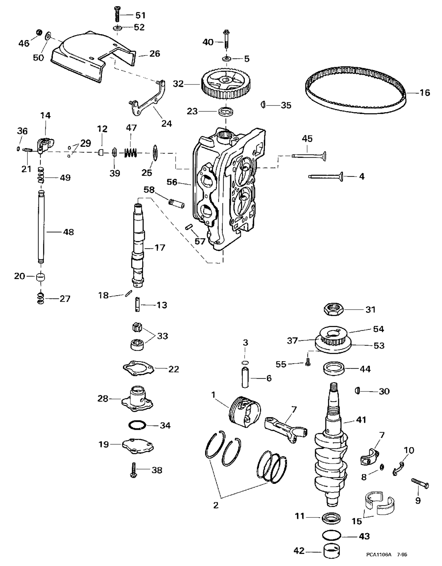 CYLINDER HEAD & CRANKSHAFT