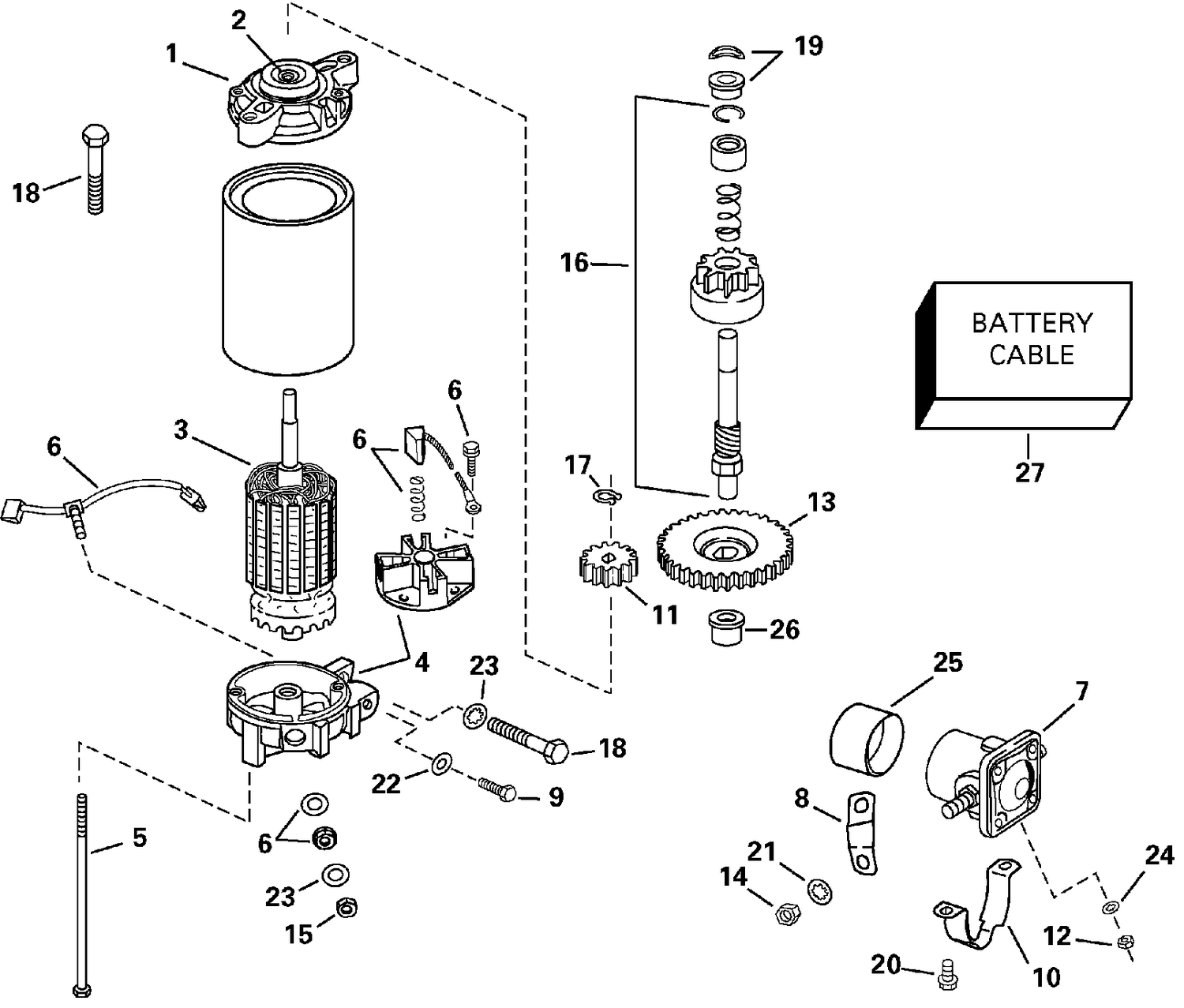 STARTER MOTOR