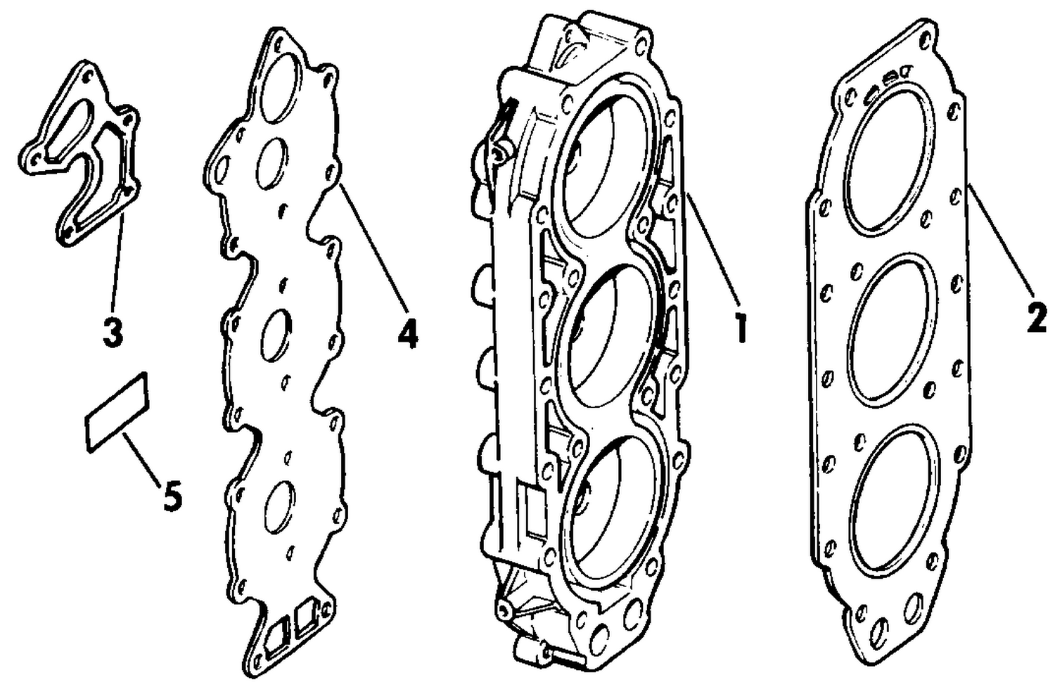 CYLINDER HEAD KIT - LOW COMPRESSION 75