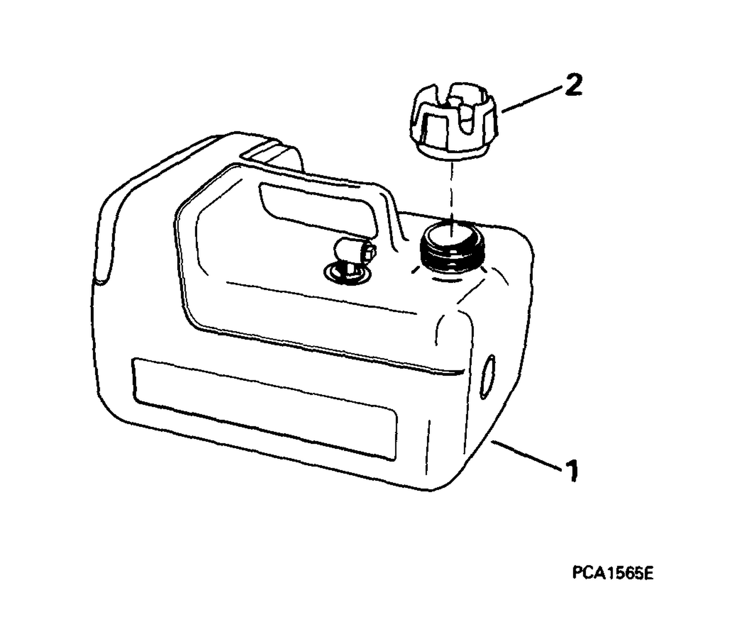 FUEL TANK -- 3.3 GALLON