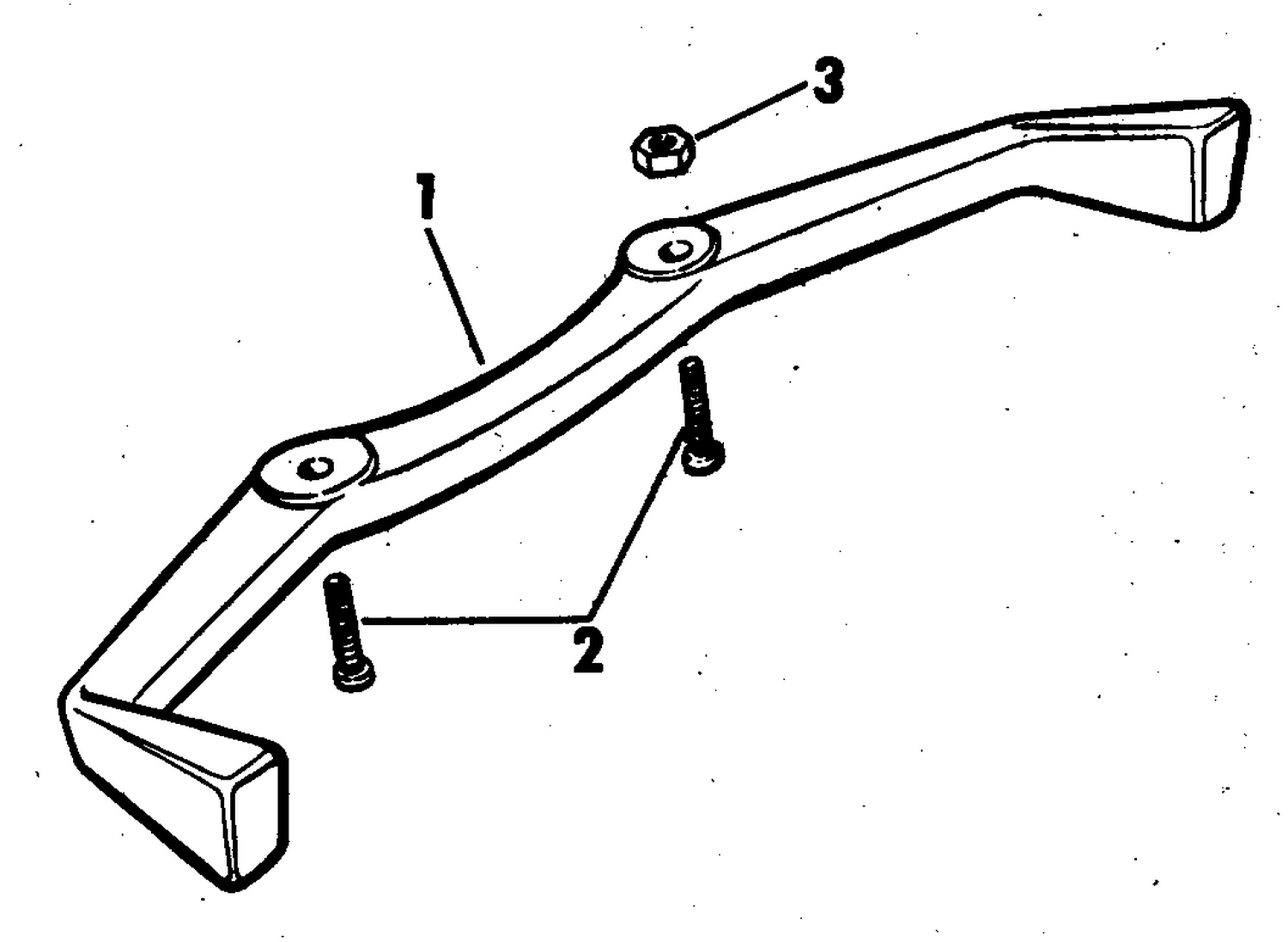 CARRYING HANDLE KIT 40 HP MODELS