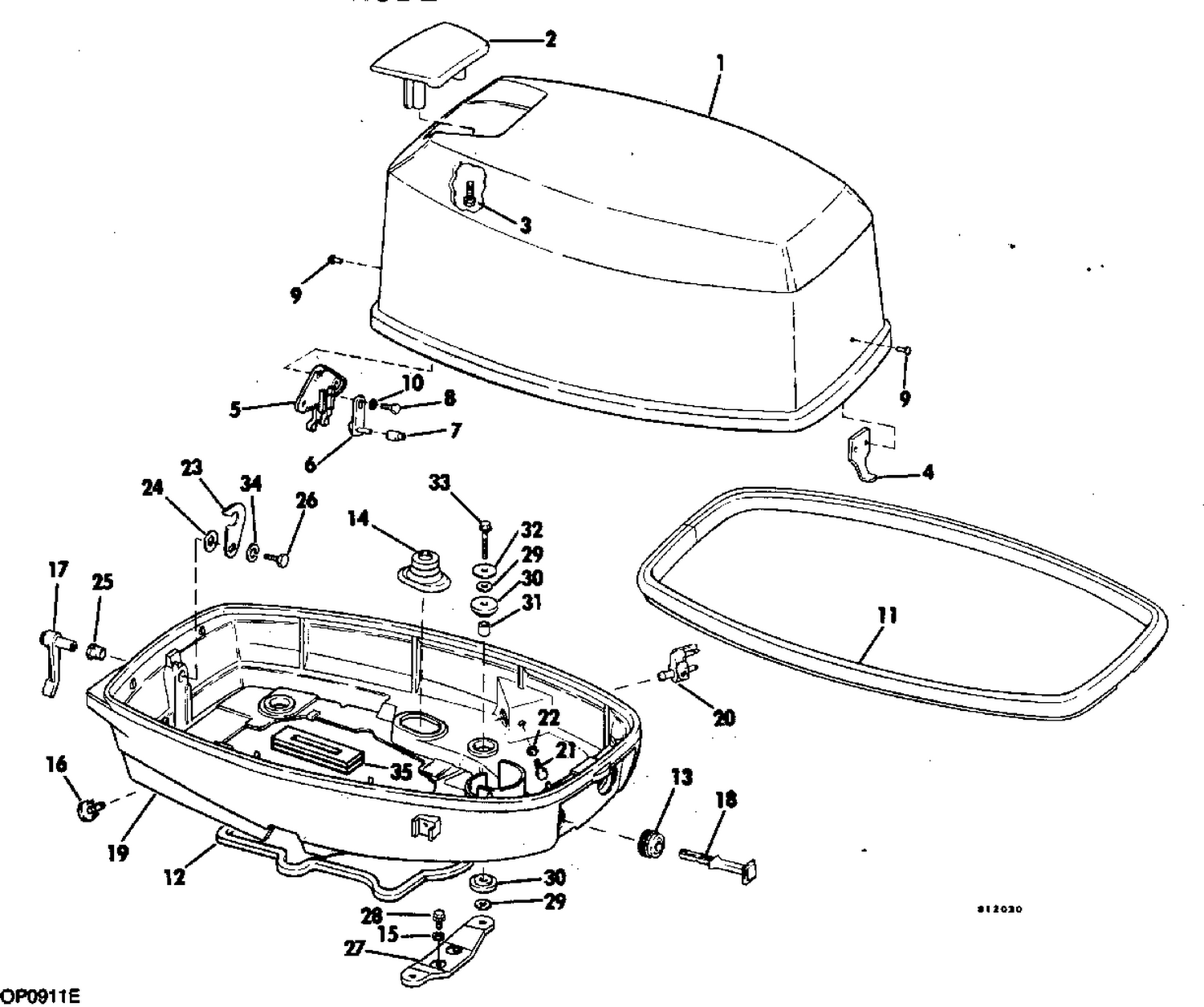 MOTOR COVER EVINRUDE