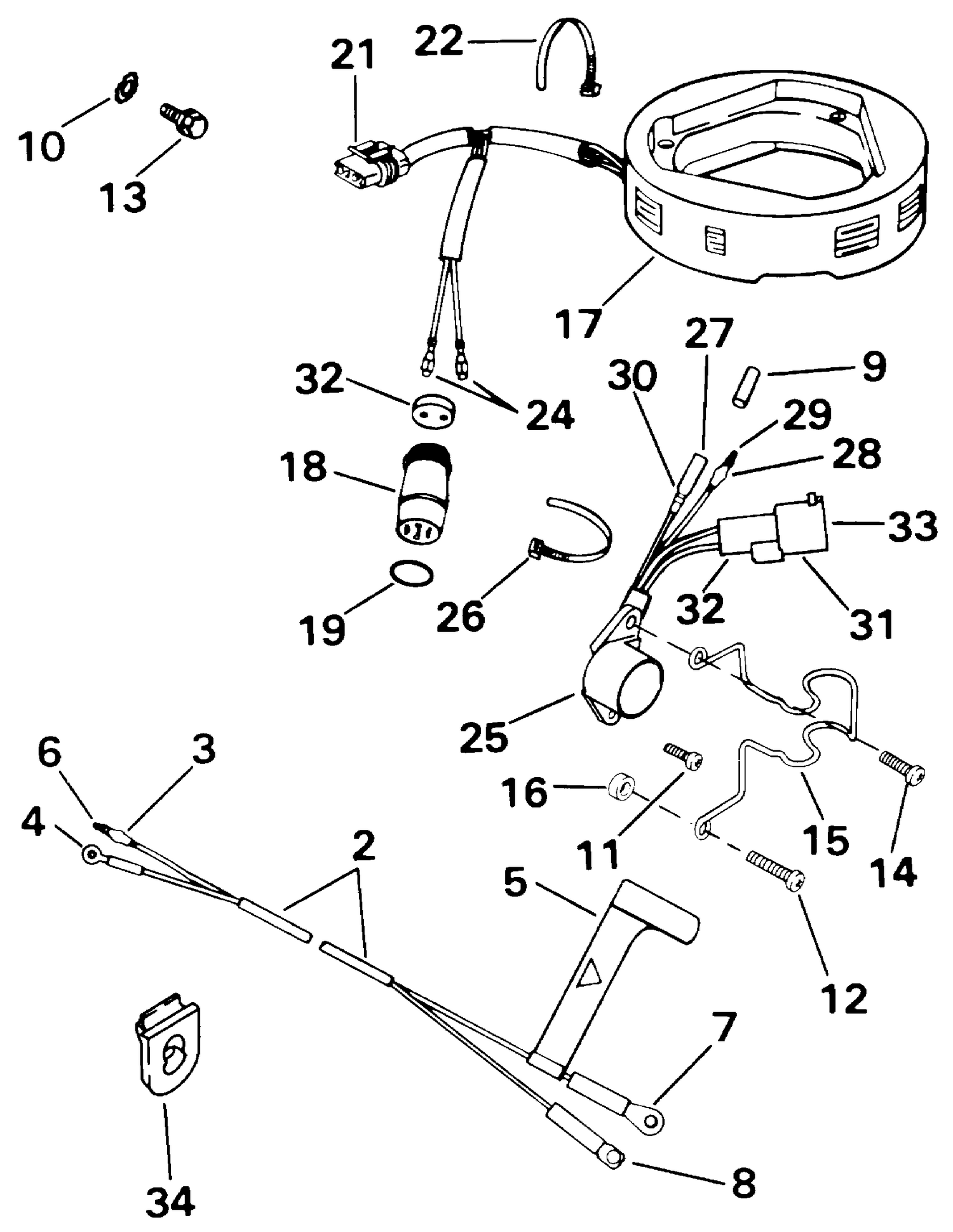 BATTERY CHARGE KIT - 9.9, 15 (4-STROKE)