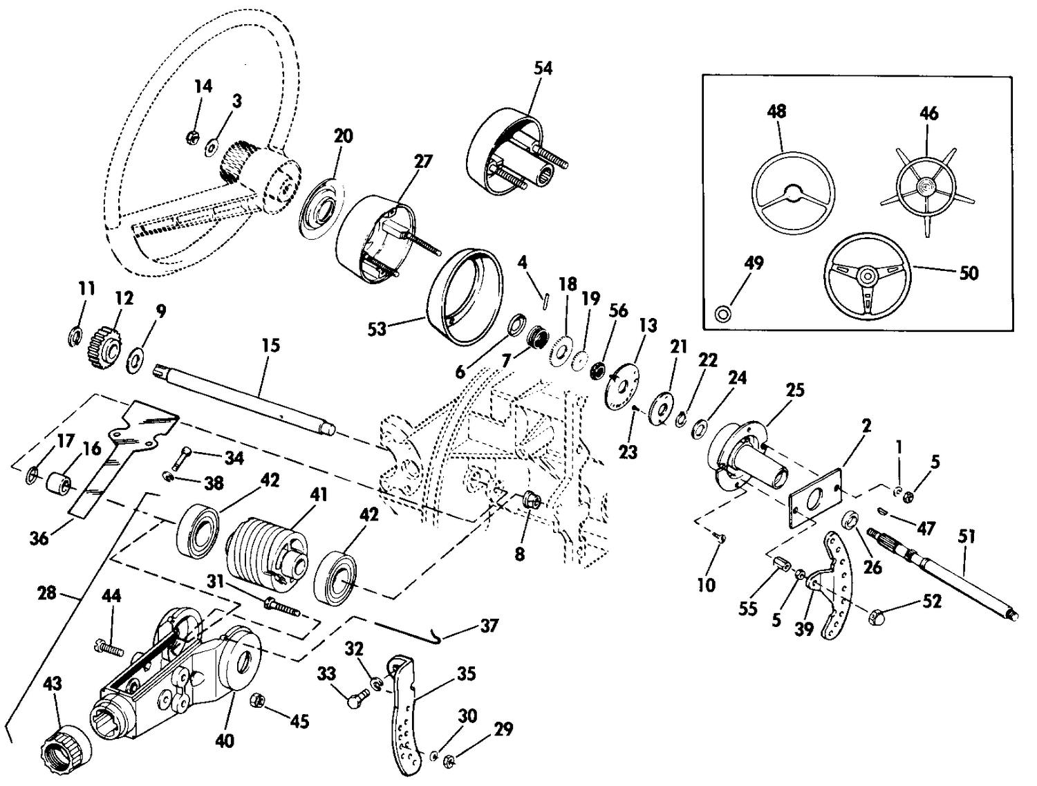 TRU-COURSE STEERING MODELS WITHOUT POWER STEERING