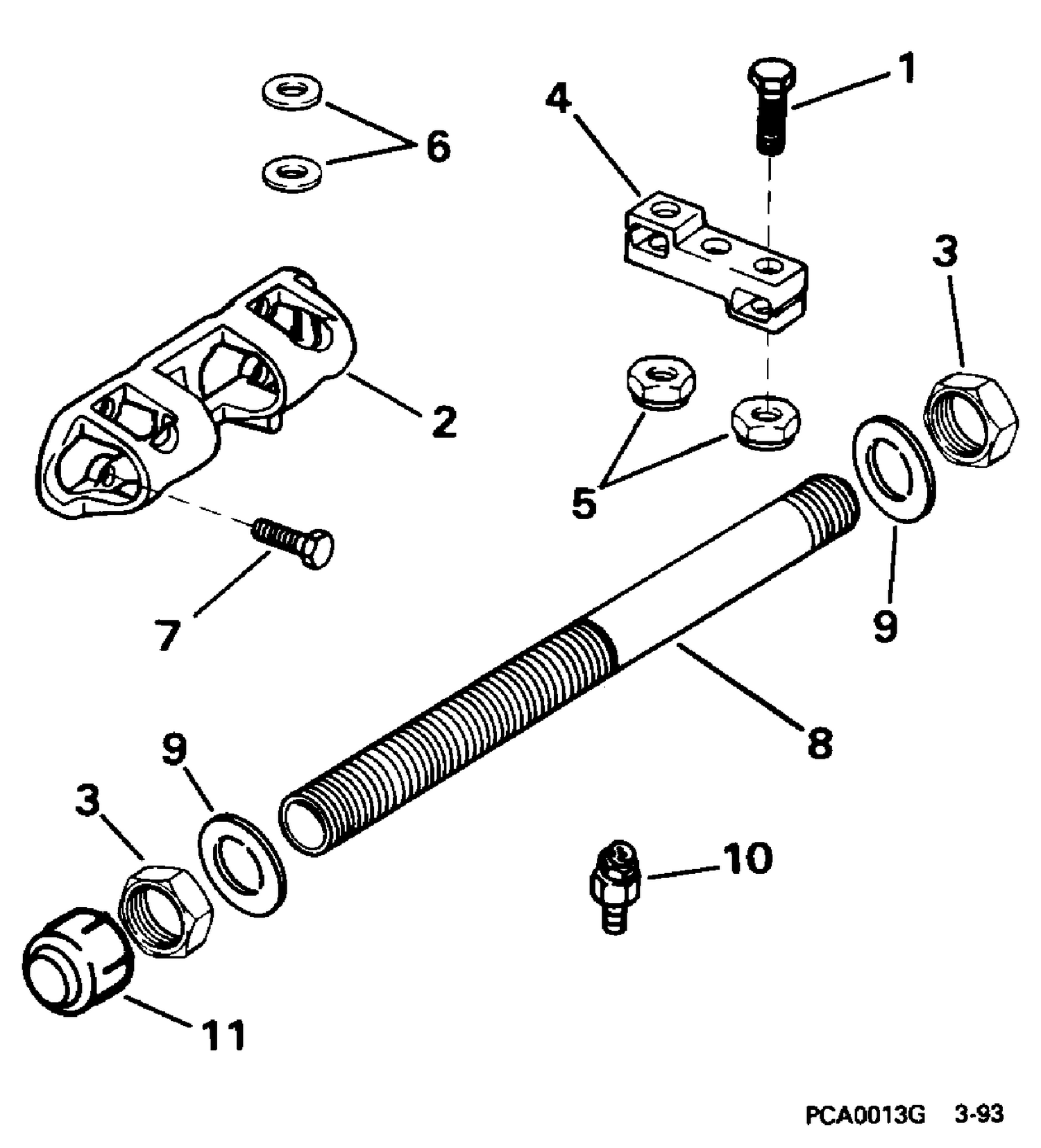 DUAL STEERING CONNECTOR KIT - 200STL, 225STL ONLY