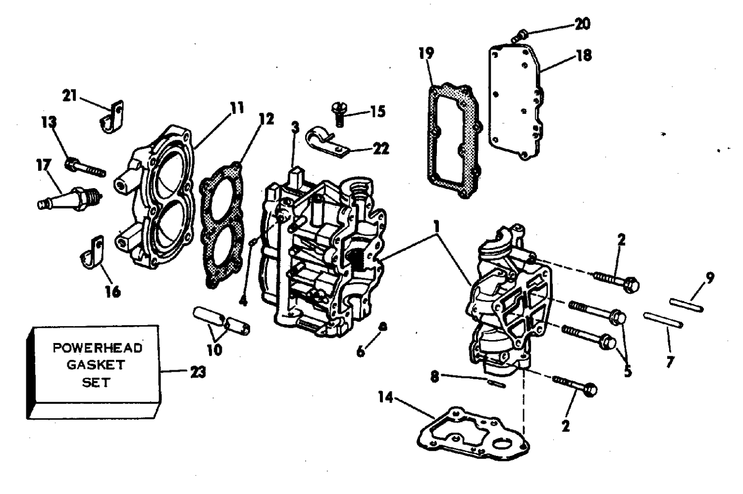CYLINDER AND CRANKCASE