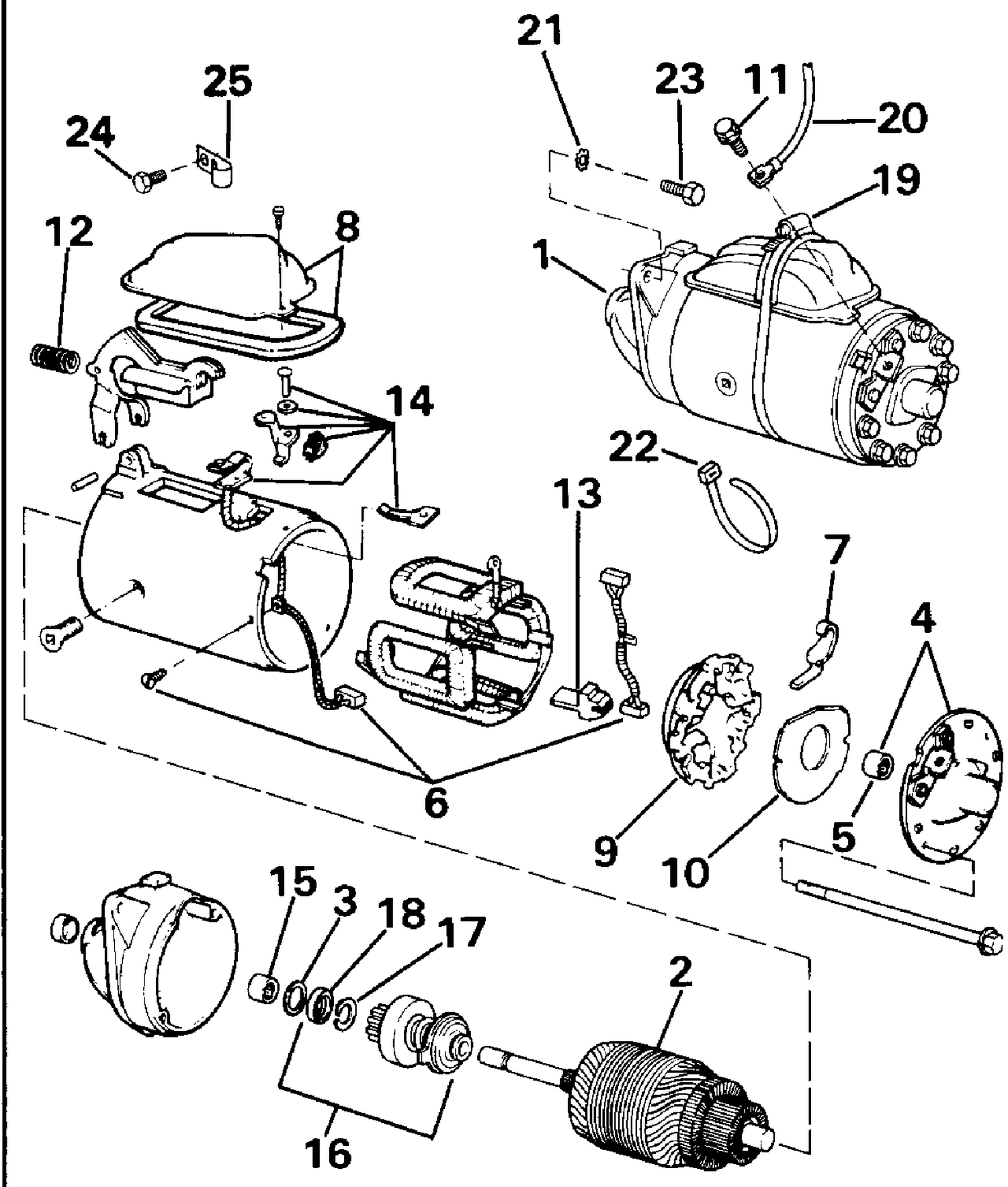 STARTER "AMH" MODELS