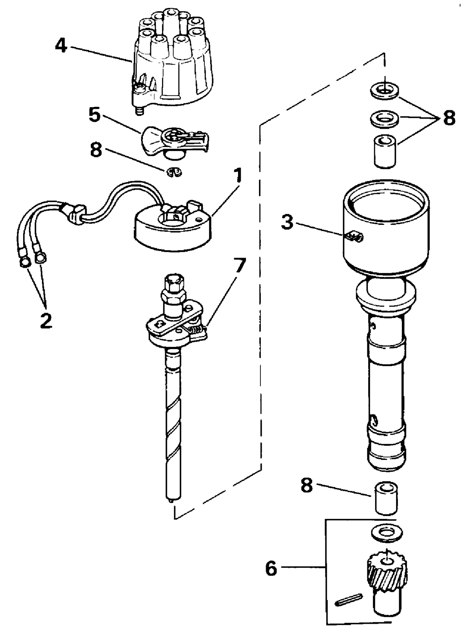 DISTRIBUTOR - 5.7 LITRE