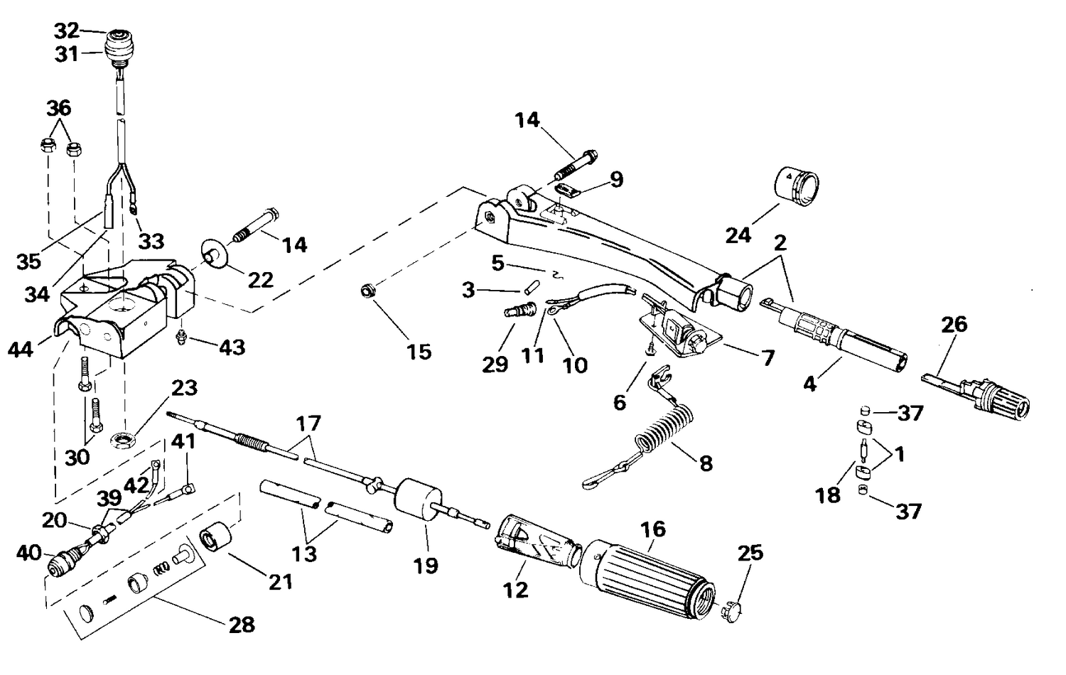 STEERING & SHIFT HANDLE