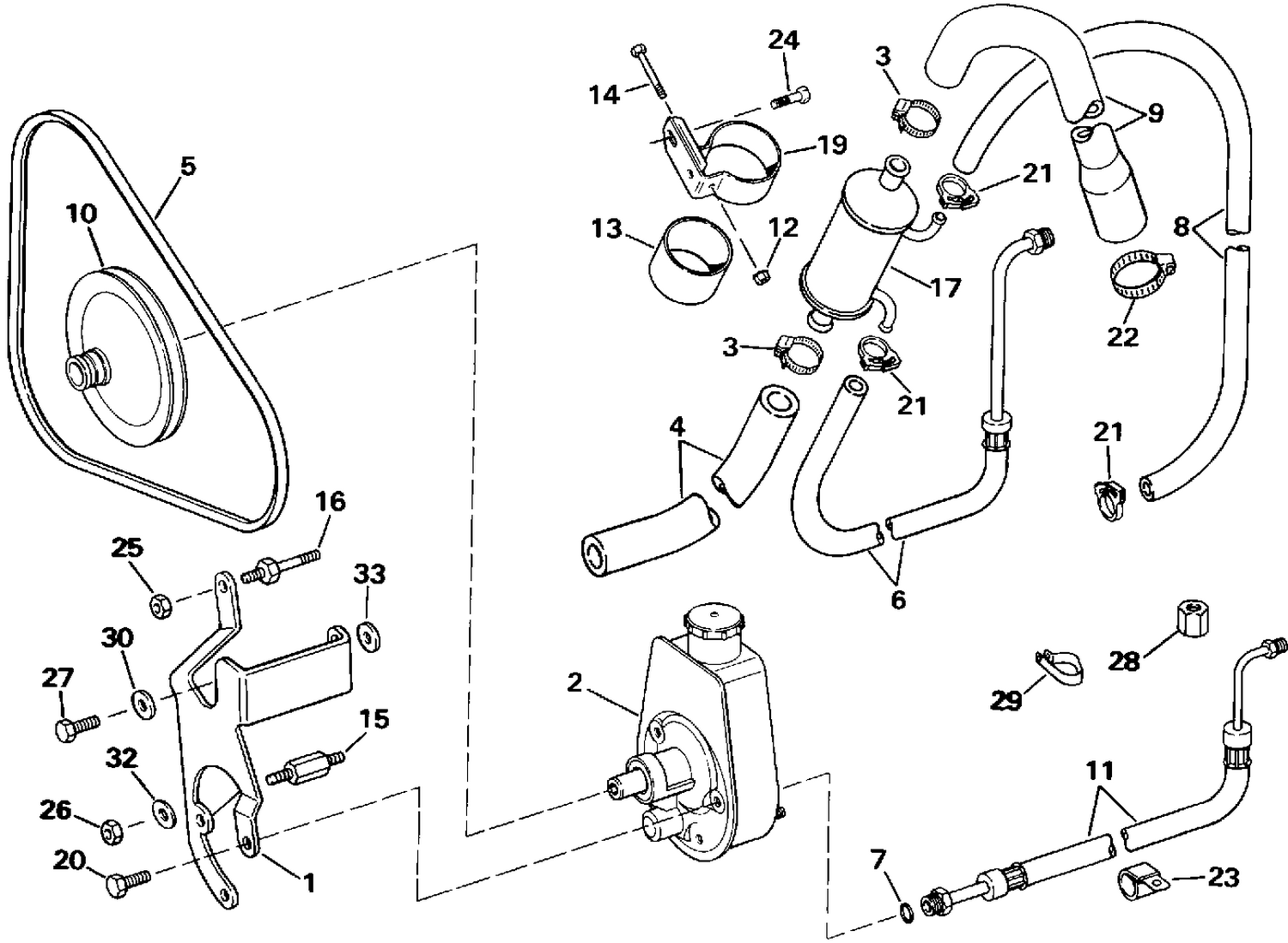 POWER STEERING PUMP
