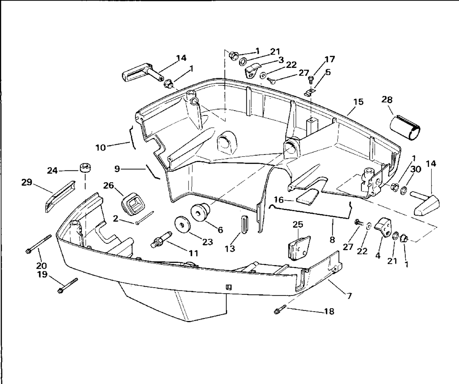 LOWER ENGINE COVER