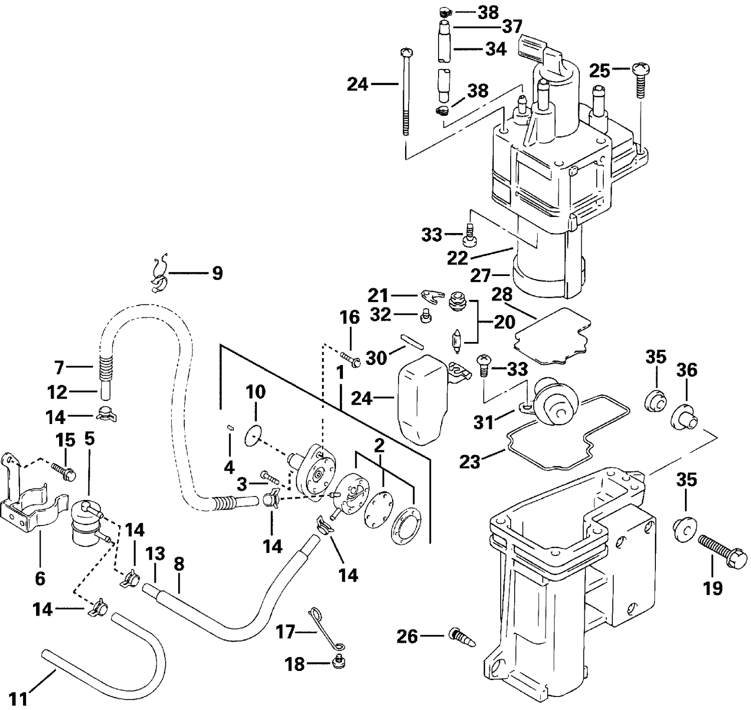 FUEL PUMP & SEPARATOR