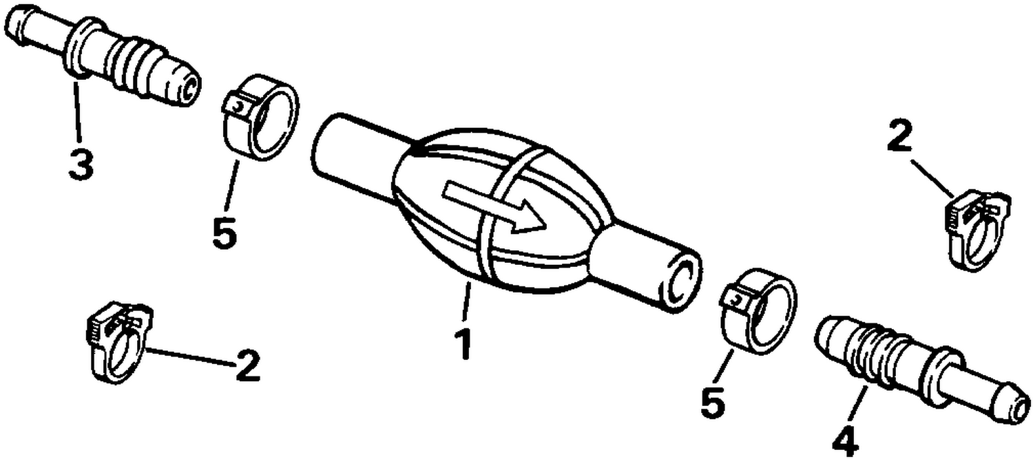 PRIMER BULB KIT - 3/8 IN. I.D. HOSE