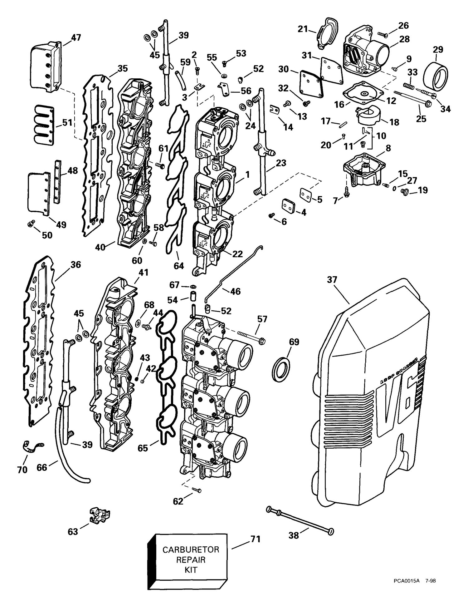 CARBURETOR & INTAKE MANIFOLD