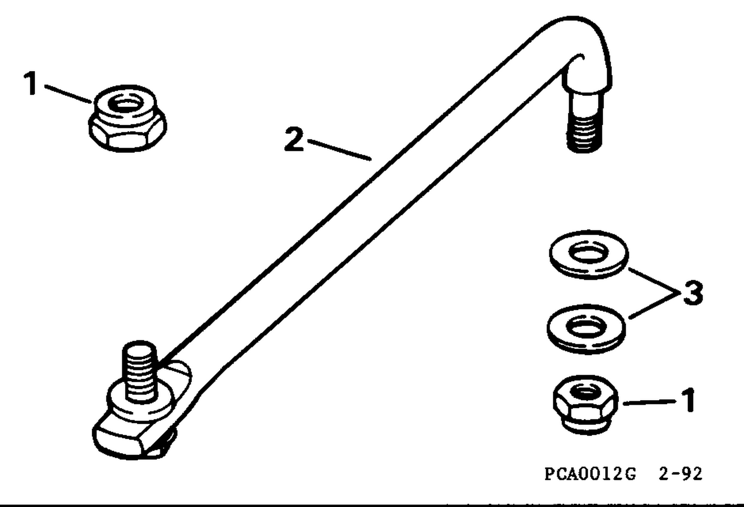 STEERING LINK KIT (WITH POWER TRIM & TILT)