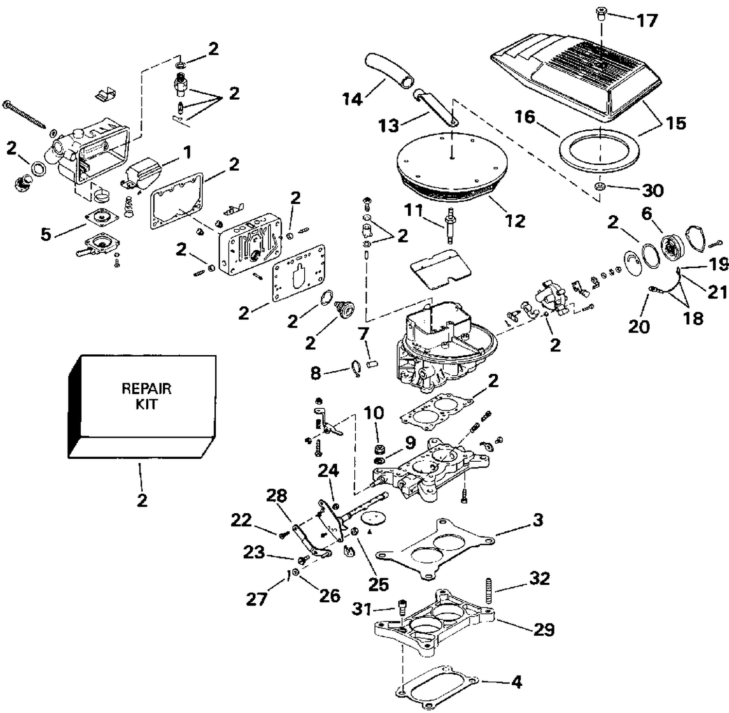 CARBURETOR - 2V
