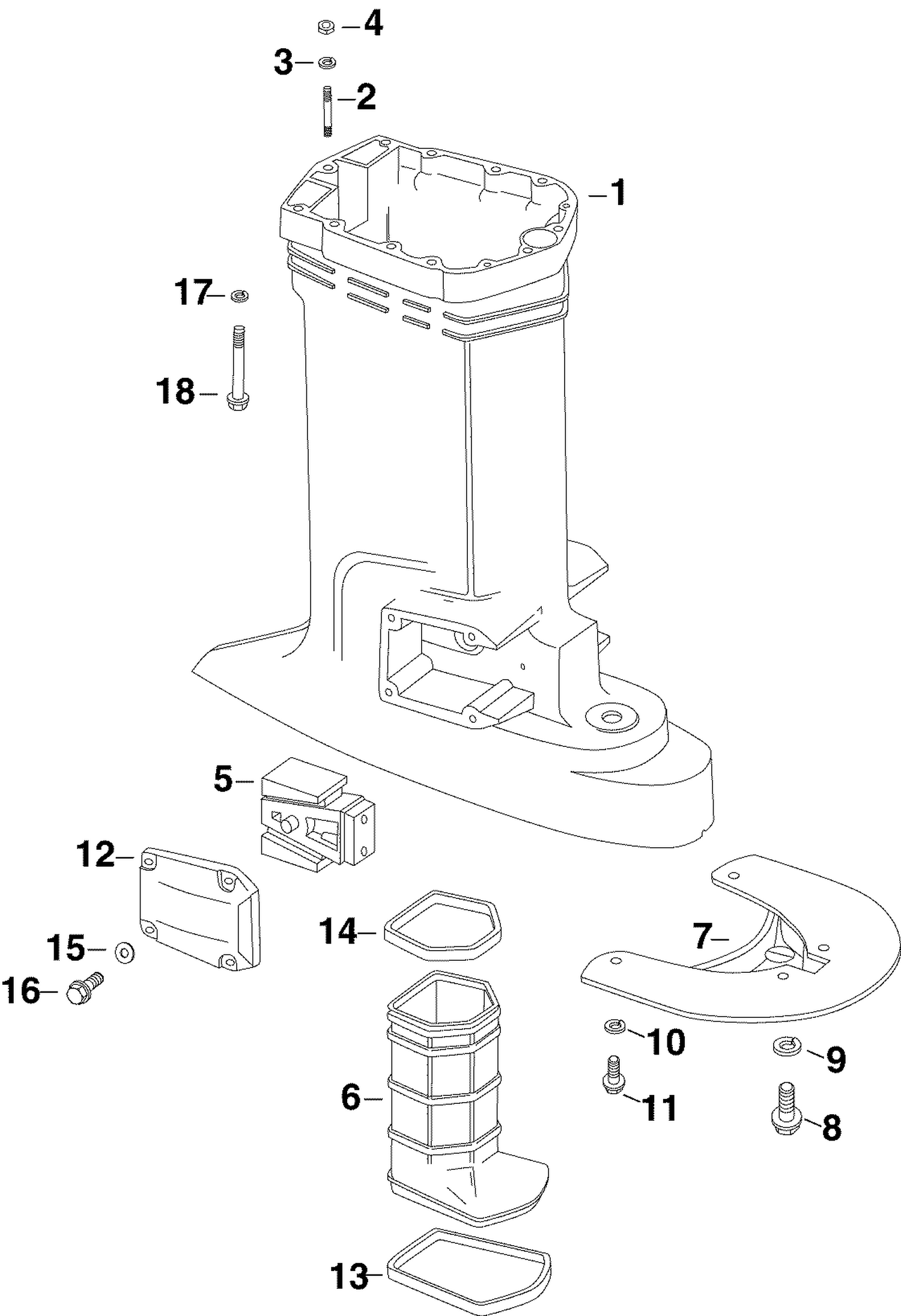 EXHAUST HOUSING OUTER