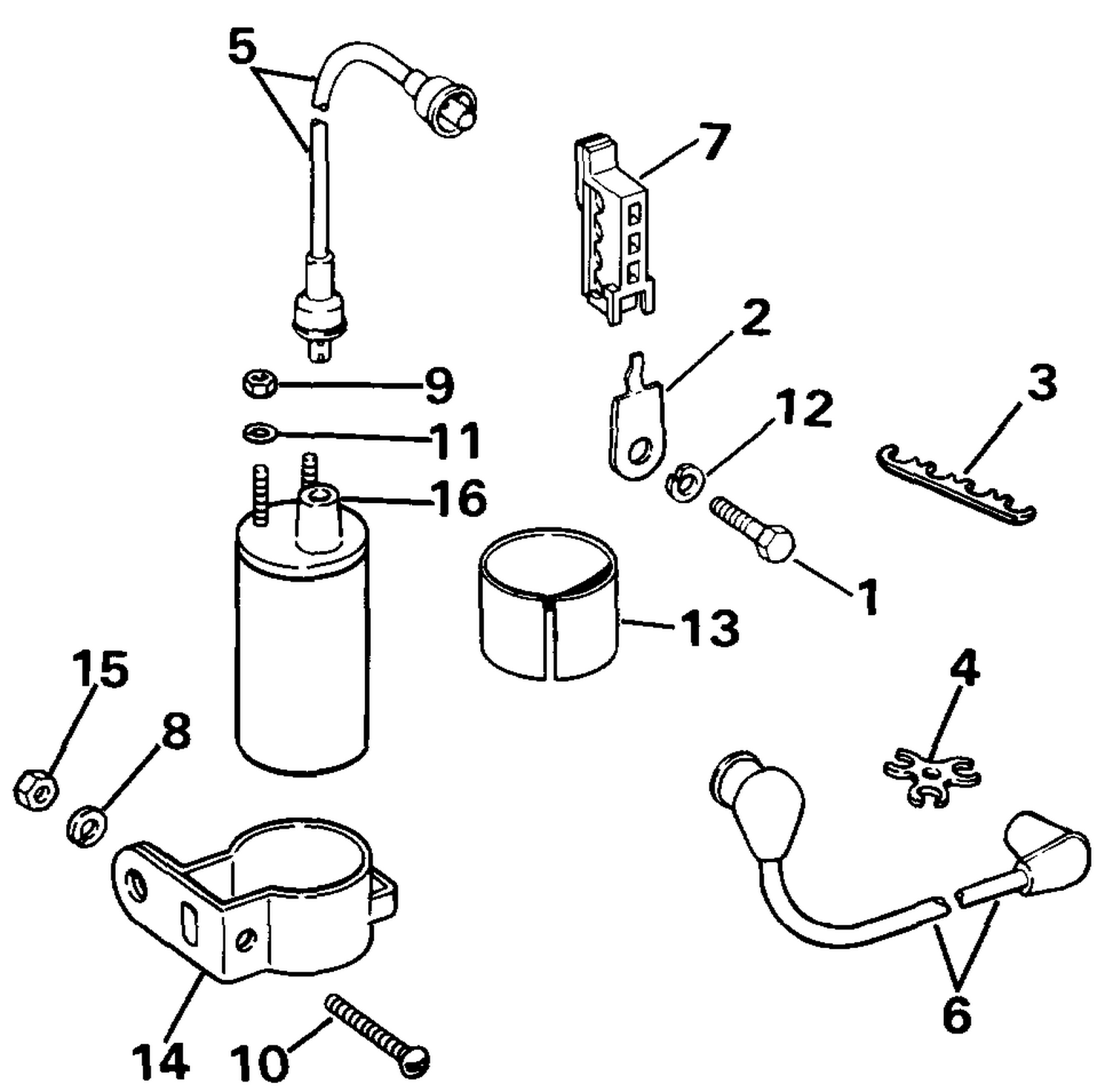 IGNITION COIL & LEADS - 5.7 LITRE