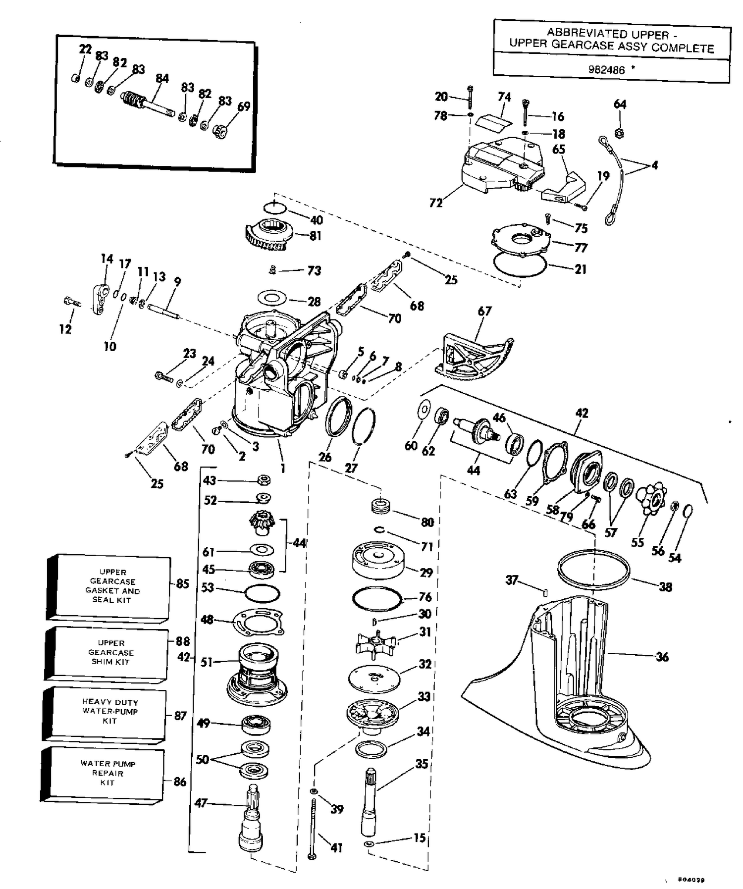 Assembly diagram