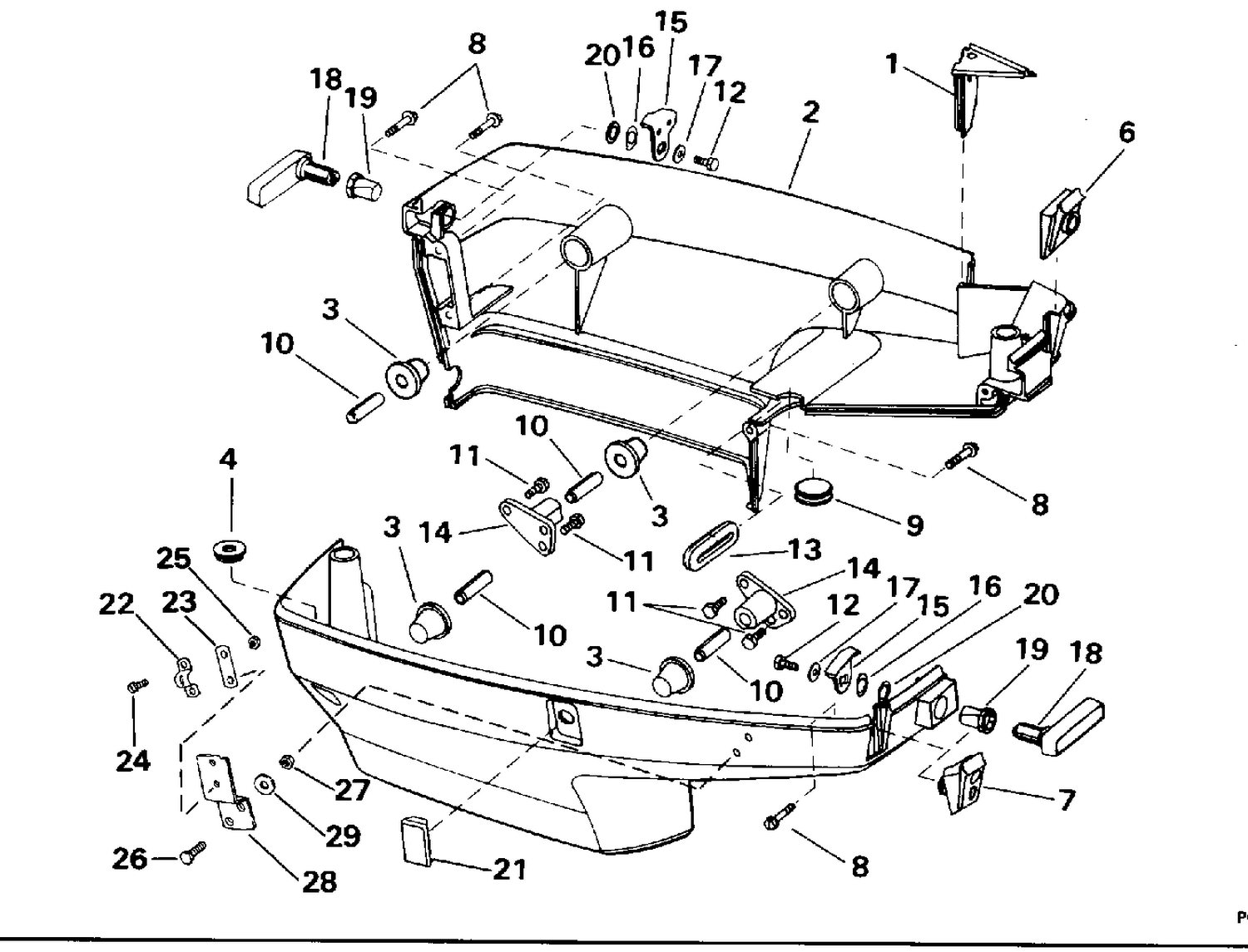 LOWER ENGINE COVER